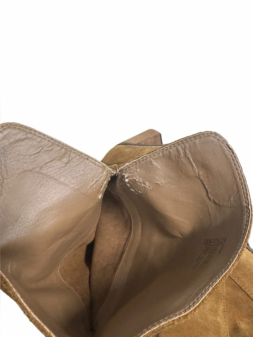 Steve Madden Palisade Brown Suede Over Knee Block Heel Boots Women’s Size 9.5